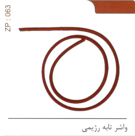 واشر تابه رژیمی کد ZP 063
